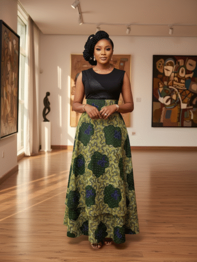 The Amara Grace African Maxi Dress