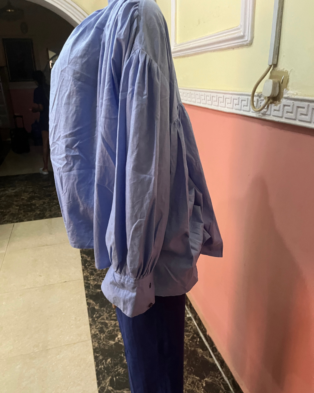 The Amara Grace Soft-Blue Co-Ord Set - Image 2