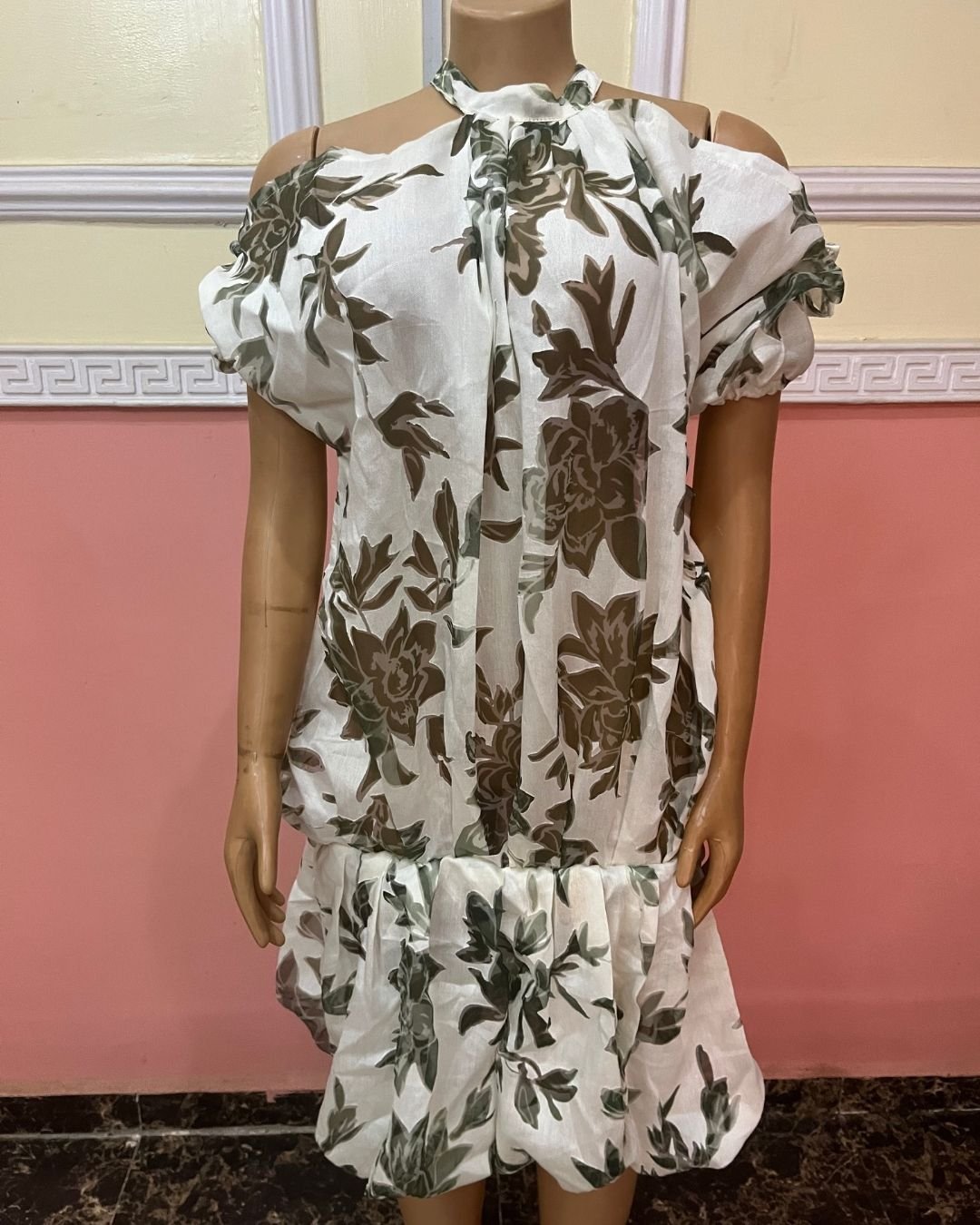 The Amara Floral Whisper Dress - Image 5