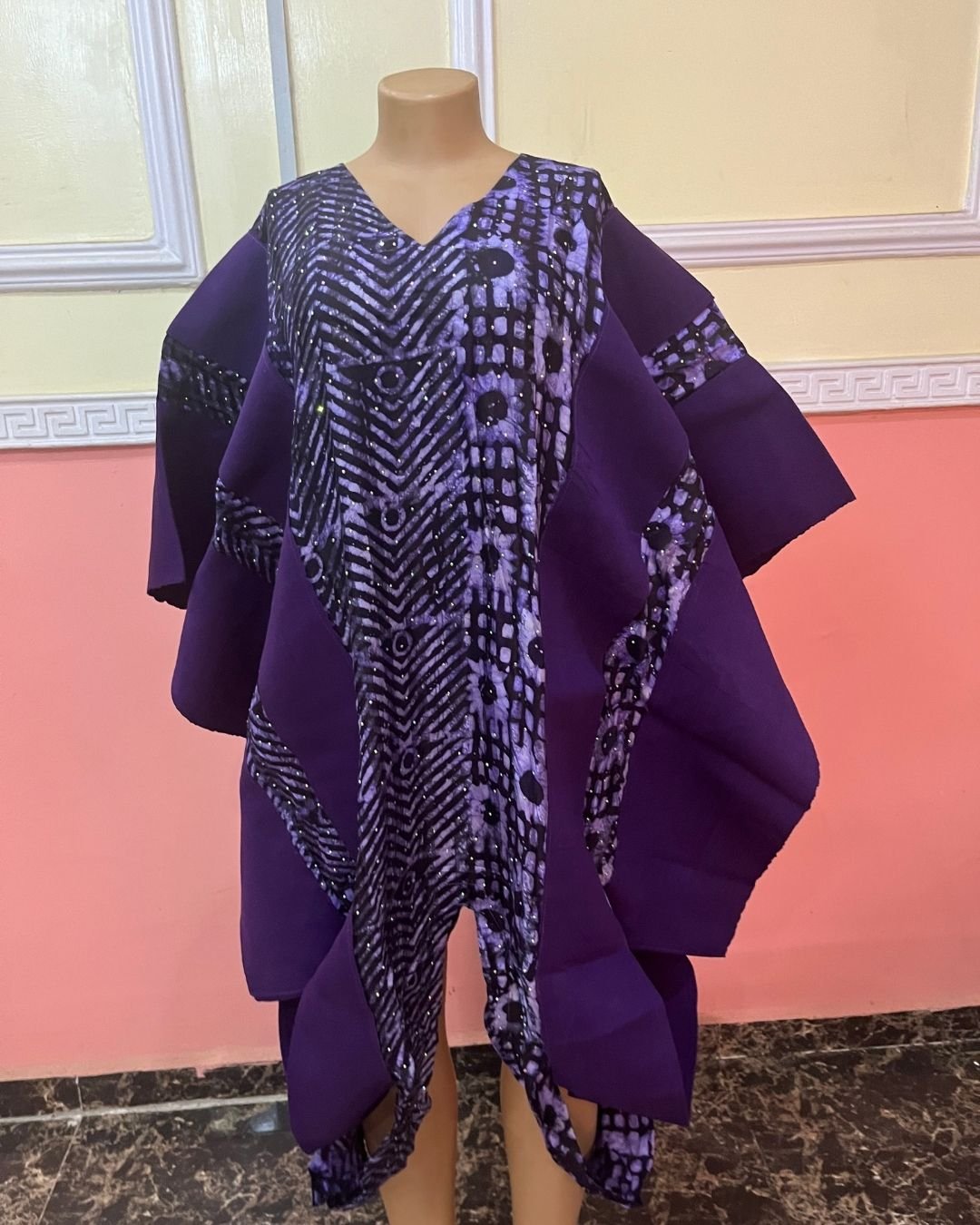 The Adunni Bloom Royal Sculpted Kaftan - Image 2