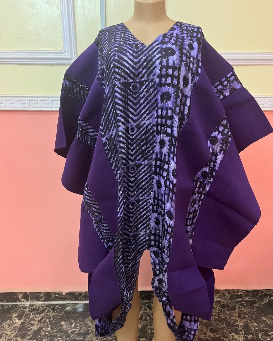 The Adunni Bloom Royal Sculpted Kaftan - Image 5