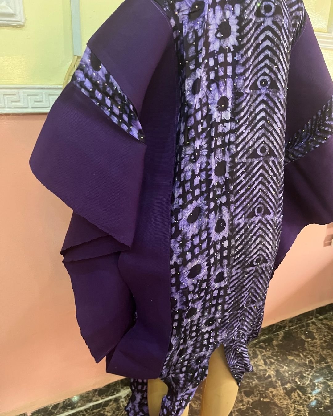 The Adunni Bloom Royal Sculpted Kaftan - Image 7