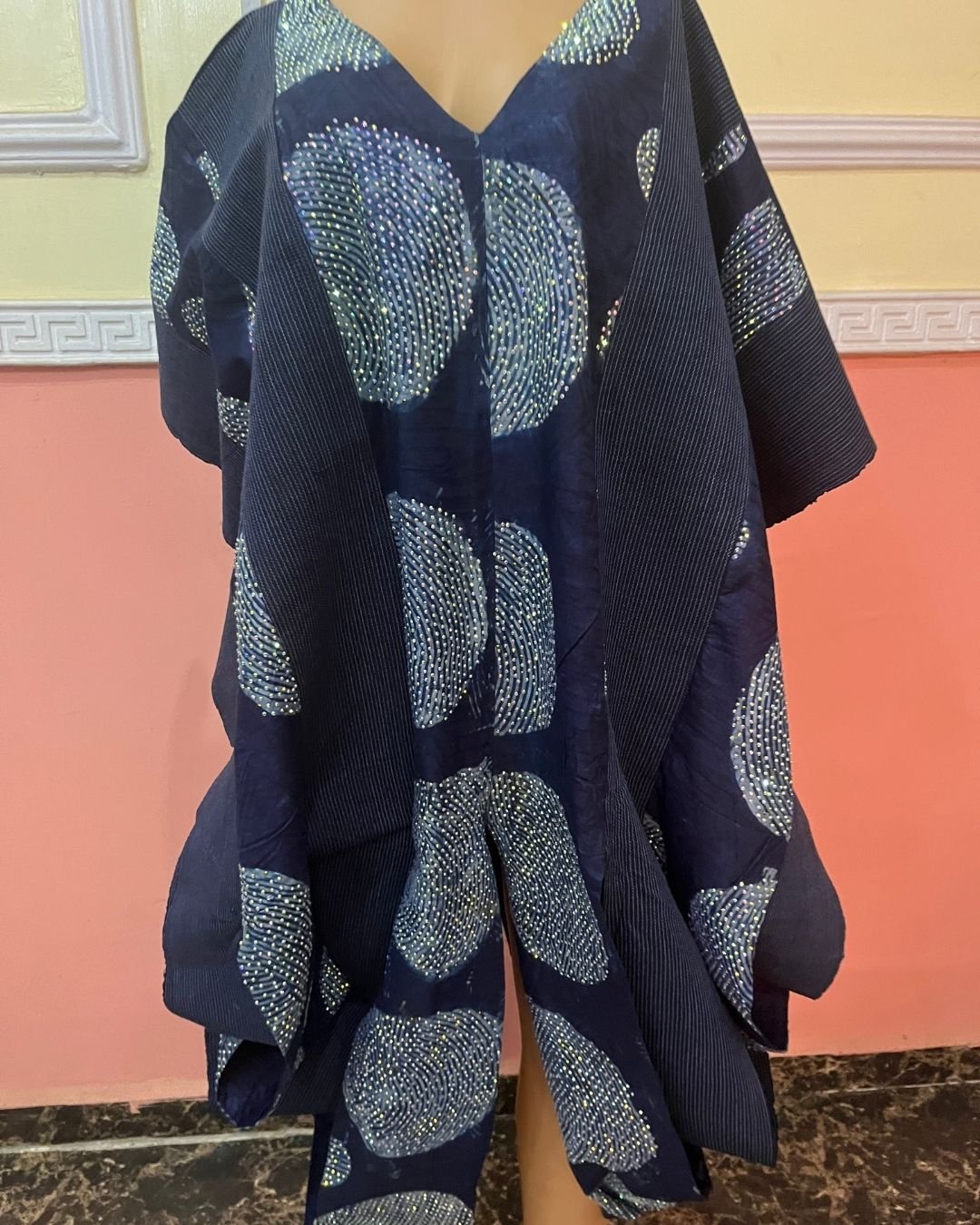 Adesewa Midnight Shimmer Kaftan - Image 5