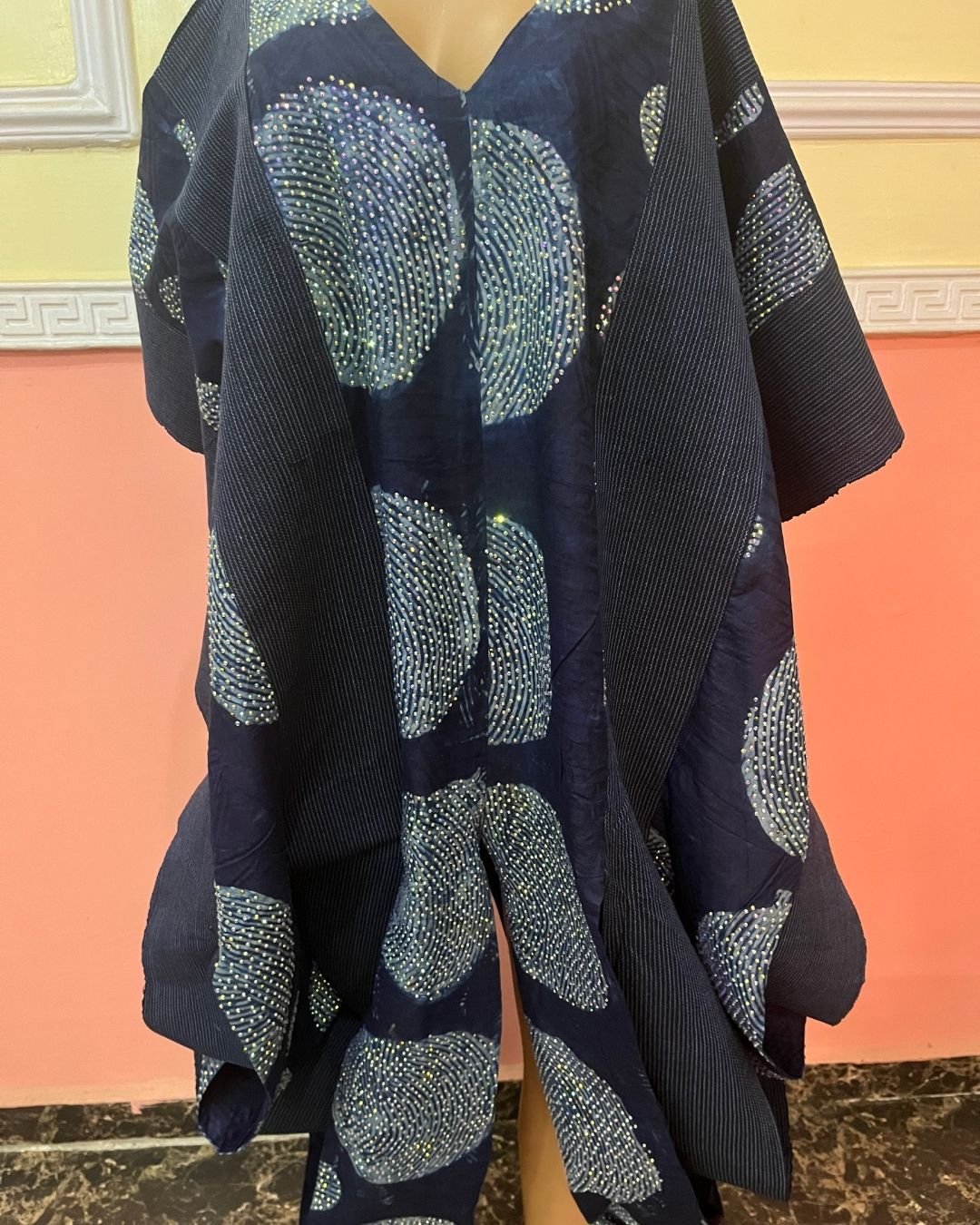 Adesewa Midnight Shimmer Kaftan - Image 2