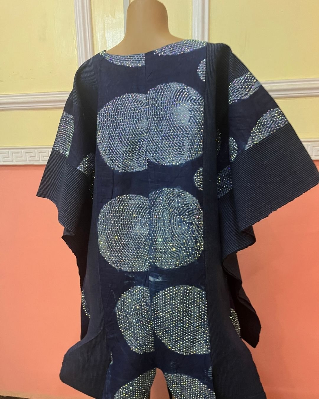 Adesewa Midnight Shimmer Kaftan - Image 3