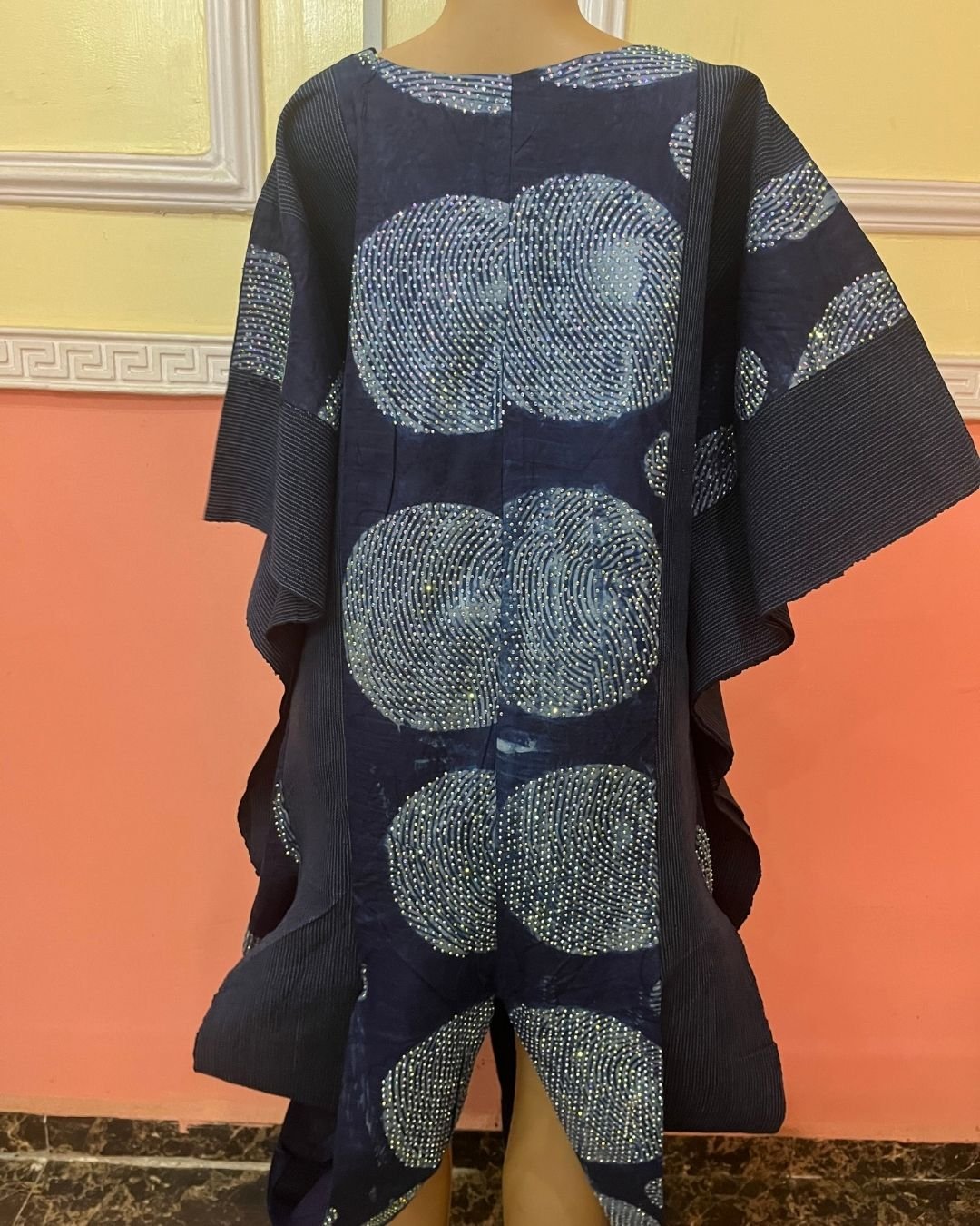 Adesewa Midnight Shimmer Kaftan - Image 4