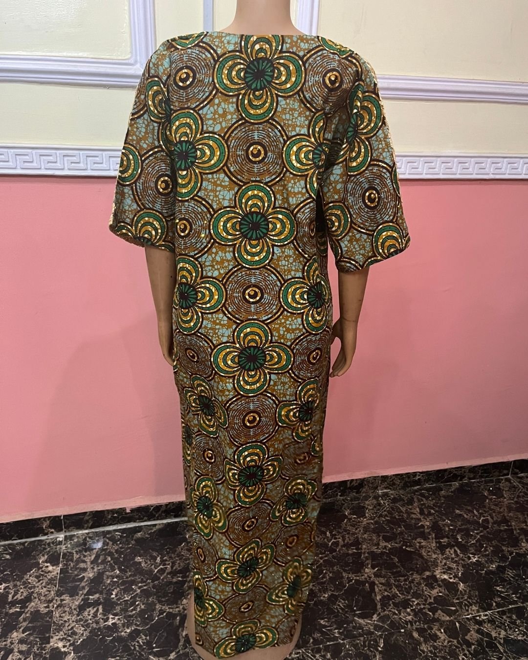 The Adunni Bloom Lace-Fusion Maxi Kaftan - Image 2