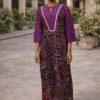Adunni Bloom Heritage Gown – Purple Luxe Edition
