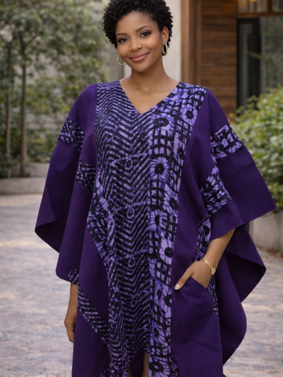 The Adunni Bloom Royal Sculpted Kaftan