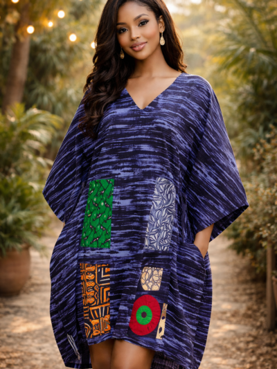 The Adunni Patch Harmony Kaftan