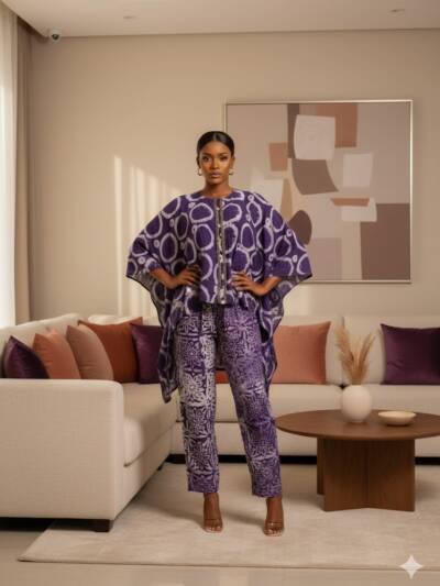 The Eniola Royale Indigo Set