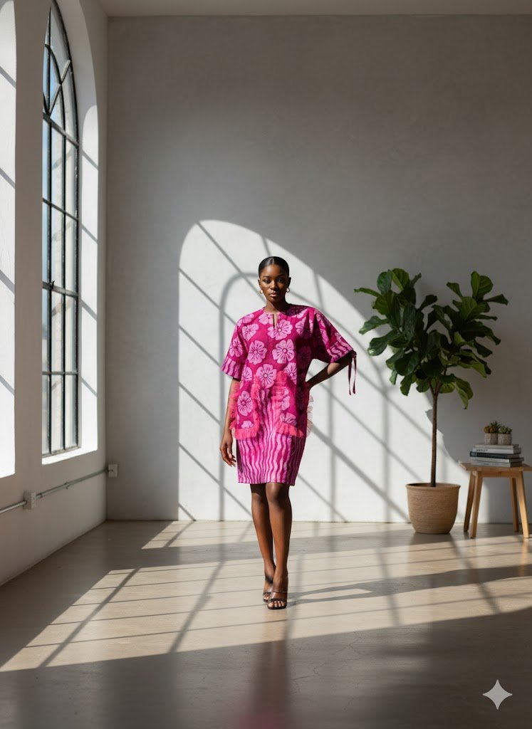 The Zuri Floral Heritage Dress