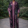 Zuri Heritage Adire & Shimmer Aso-Oke Luxury Kimono
