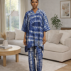 Indigo Rhythm Adire Two-Piece Set